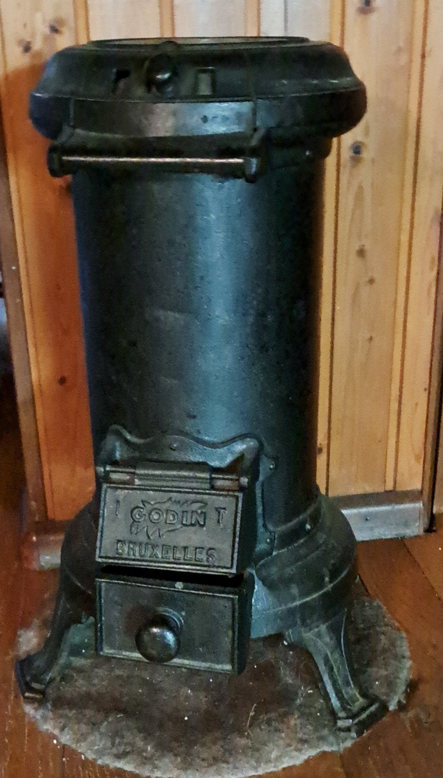 Godin Bruxelles kachel, Ophalen of Verzenden