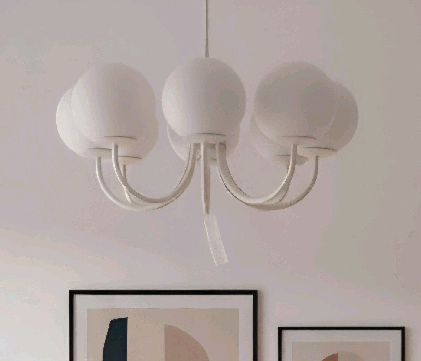 Sputnik Glashütte Limburg kroonluchter XXL lamp Space Age, E27 (groot), Zo goed als nieuw, Glas, Ophalen