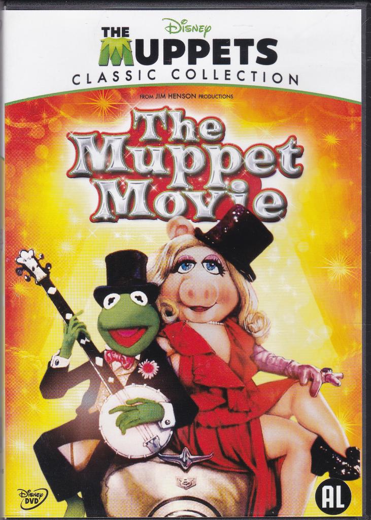The Muppet movie ֎ Jim Henson, Frank Oz, Cd's en Dvd's, Dvd's | Kinderen en Jeugd, Gebruikt, Alle leeftijden, Poppen, Ophalen of Verzenden