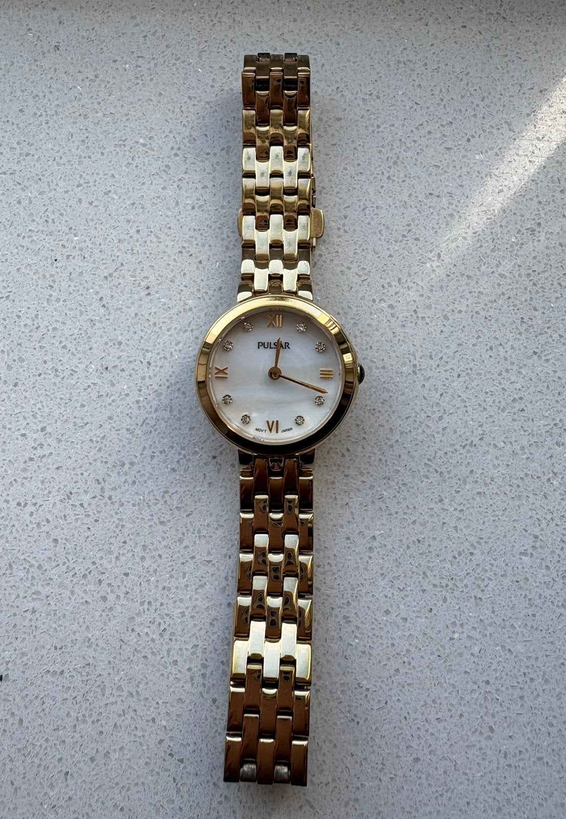 Pulsar dames horloge, Overige merken, Staal, Gebruikt, Staal