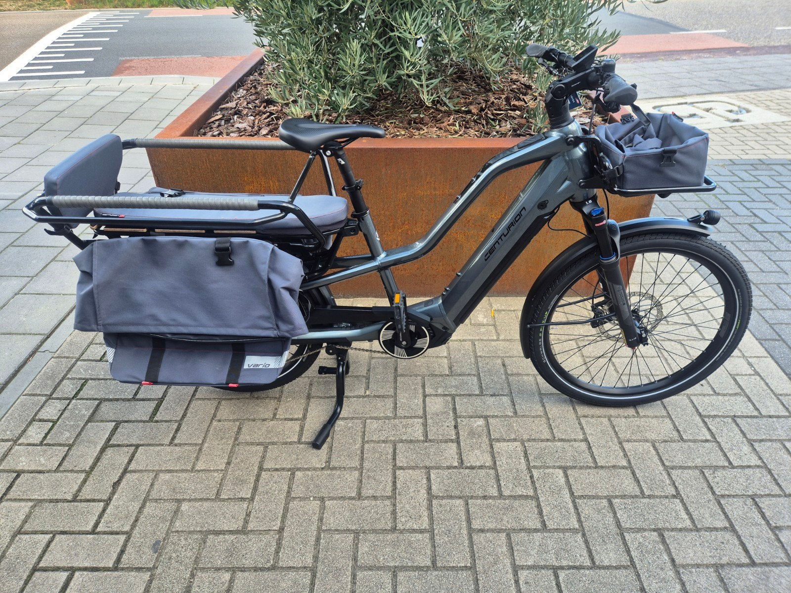 Demo-Voordeel! Centurion Vario R960i LongeTail Fiets €3499,-, Fietsen en Brommers, Elektrisch, Zo goed als nieuw, 2 kinderen, Schijfrem