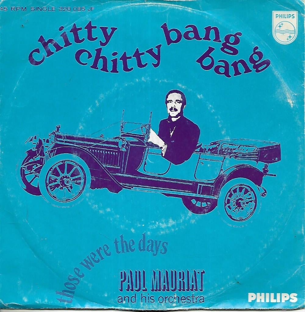 Paul Mauriat - Chitty chitty bang bang, Gebruikt, 7 inch, Single, Ophalen of Verzenden