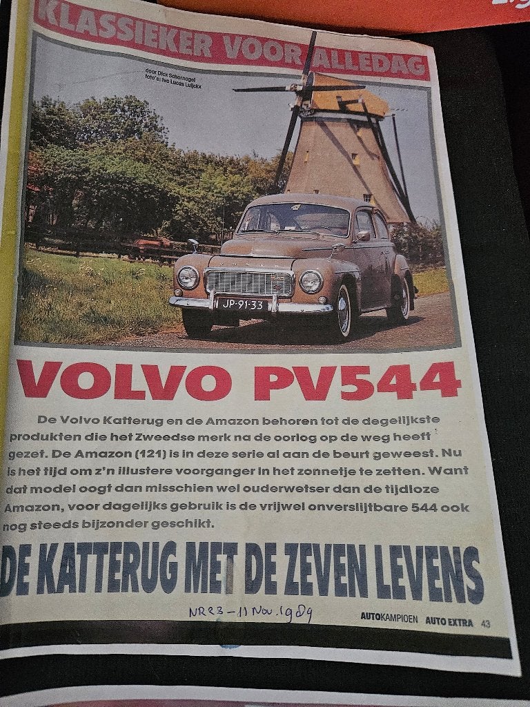 Volvo 544, Volvo, Ophalen of Verzenden, Zo goed als nieuw, Autokampioen