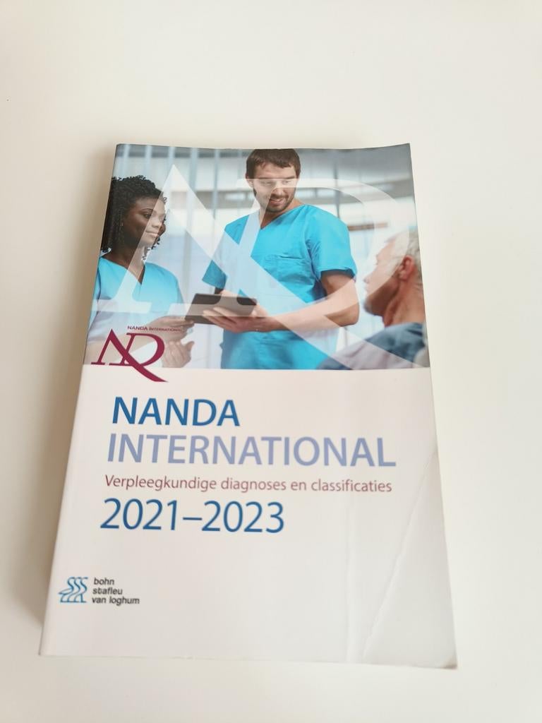 NANDA International 2021-2023 HBO Verpleegkunde Studieboek, Boeken, Studieboeken en Cursussen, Zo goed als nieuw, HBO, Gamma, Ophalen of Verzenden