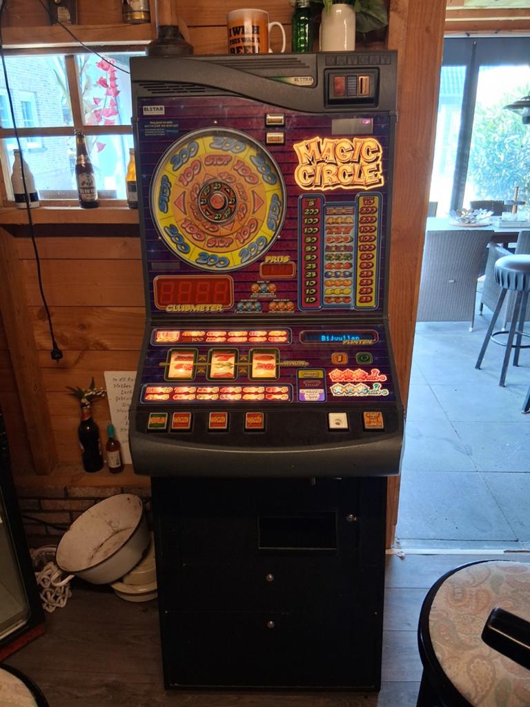 Goed werkende gokkast magic circle, Verzamelen, Automaten | Gokkasten en Fruitautomaten, Euro, Ophalen of Verzenden, Gebruikt