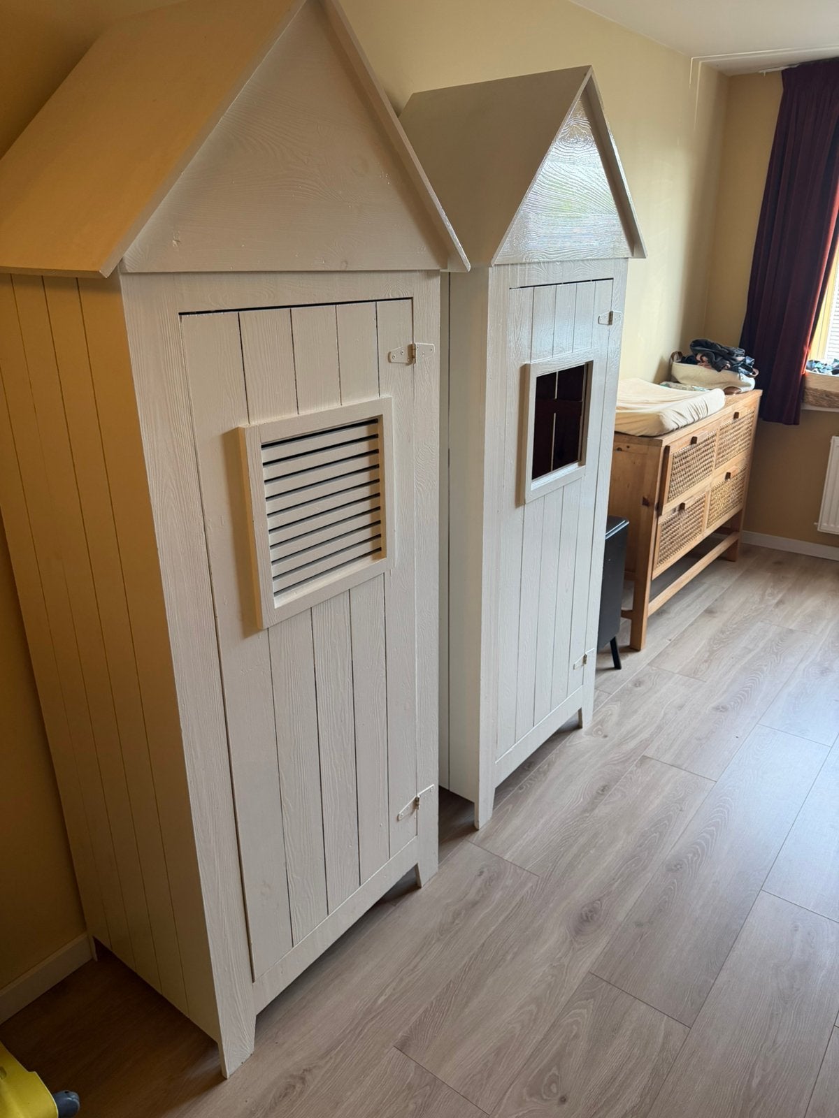 Leuke kinder kleding kasten strand huisjes, Ophalen, Minder dan 75 cm, 50 tot 70 cm, 105 cm of meer