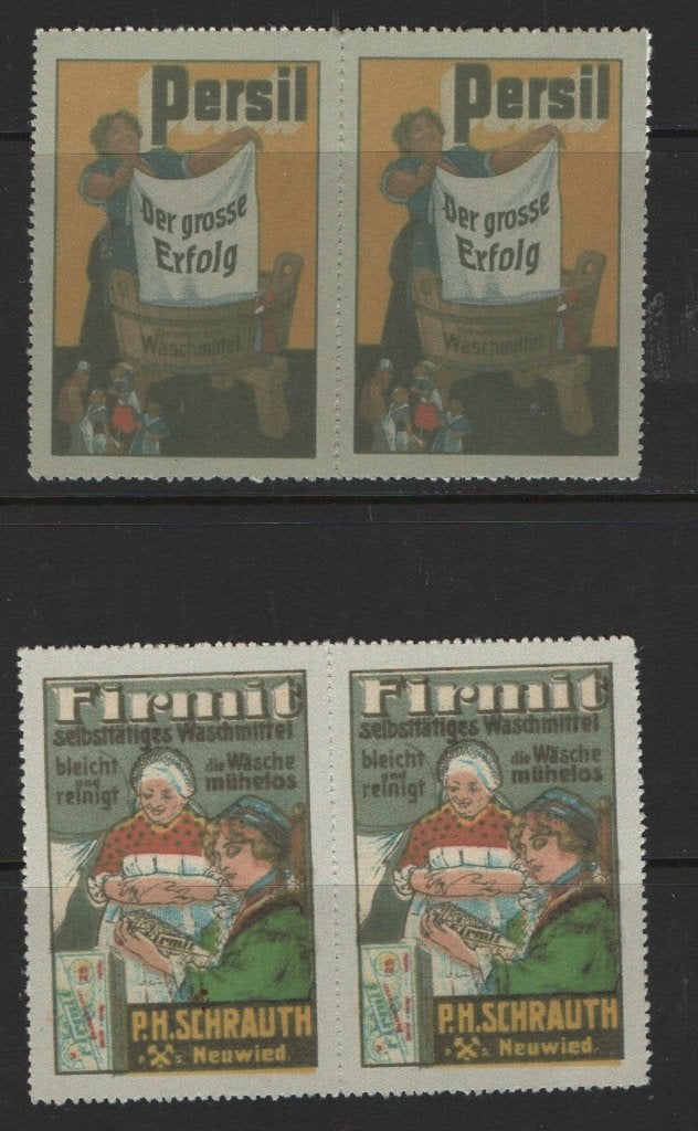 X34) sluitzegels GERMANY, Verzenden, BRD, Postfris
