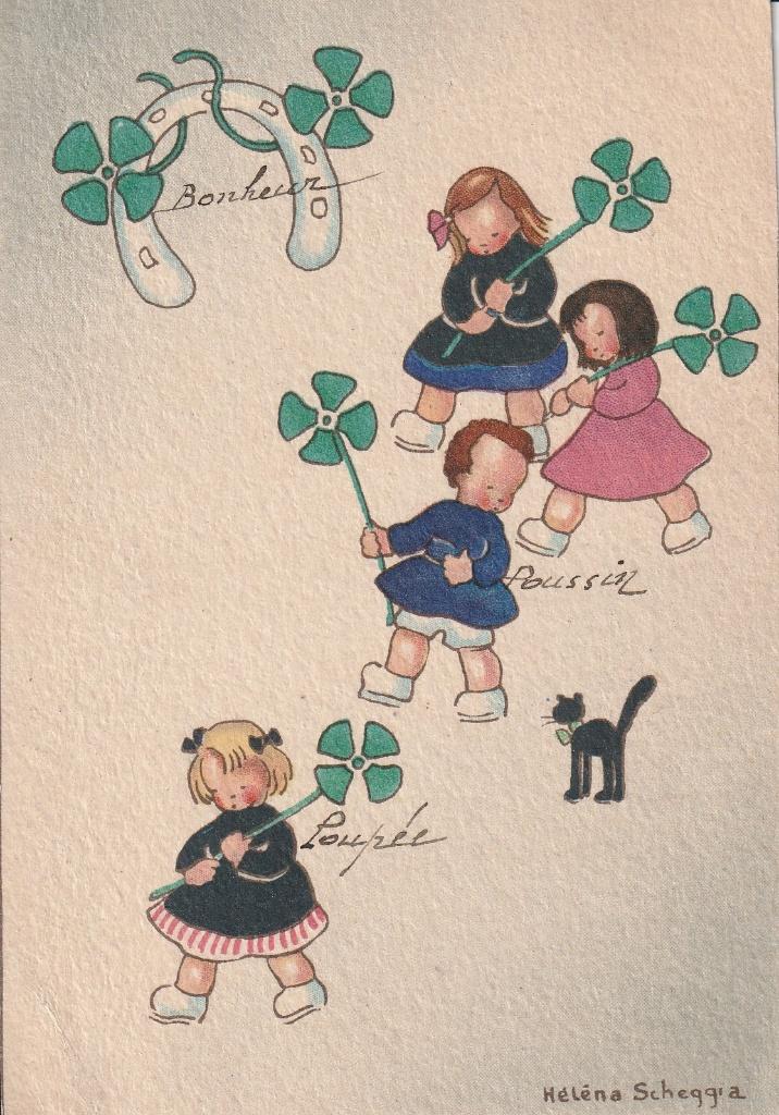 fantasiekaart, Verzenden, 1940 tot 1960, Sterren en Beroemdheden