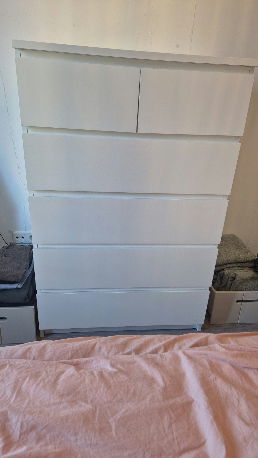 Mooie IKEA commode/ladekast met 6 lades, 3 of 4 laden, Minder dan 100 cm, 25 tot 50 cm, 50 tot 100 cm