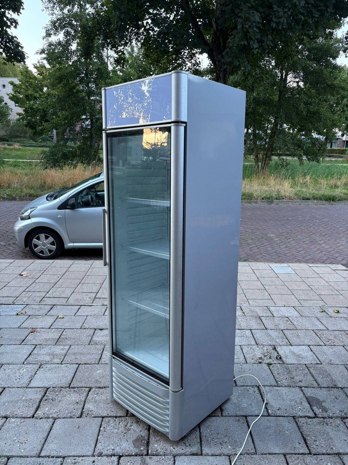 glazendeur koelkast koeling, Ophalen, 200 liter of meer, 160 cm of meer, Zonder vriesvak