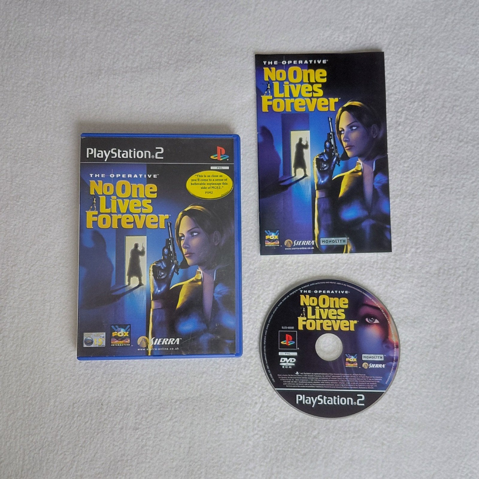 The Operative No one lives forever (PS2), 1 speler, Ophalen of Verzenden, Zo goed als nieuw, Vanaf 3 jaar