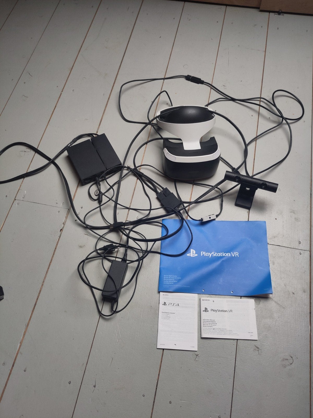 Sony PlayStation VR Headset met Camera en Kabels, Ophalen of Verzenden, Sony, Gebruikt