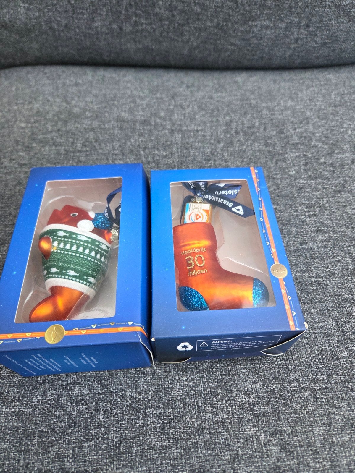 staatsloterij kerstballen, Diversen, Kerst, Ophalen of Verzenden, Nieuw