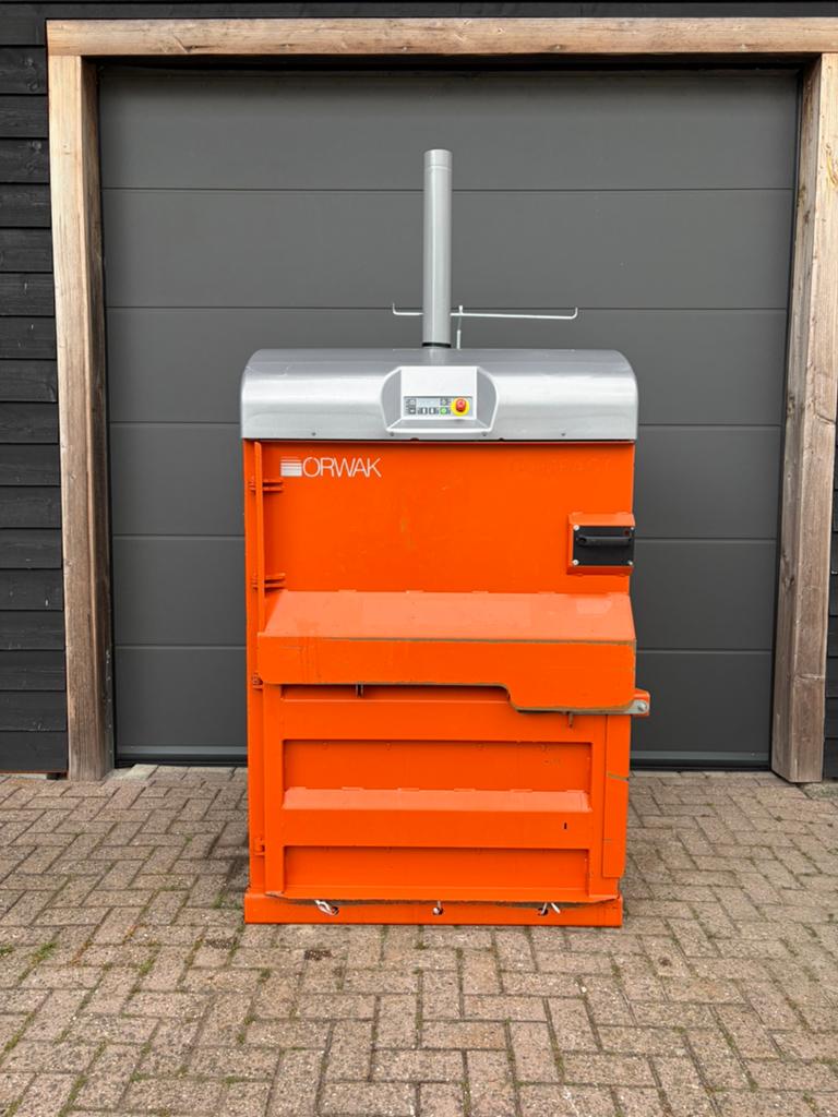 Orwak 3120 | 230 volt | Papierpers | Balenpers | Plasticpers, Ophalen of Verzenden