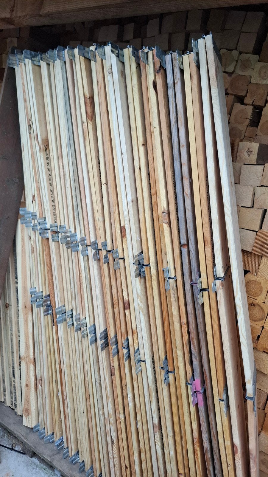 75 stuks palletranden 120 x 80 cm, Ophalen
