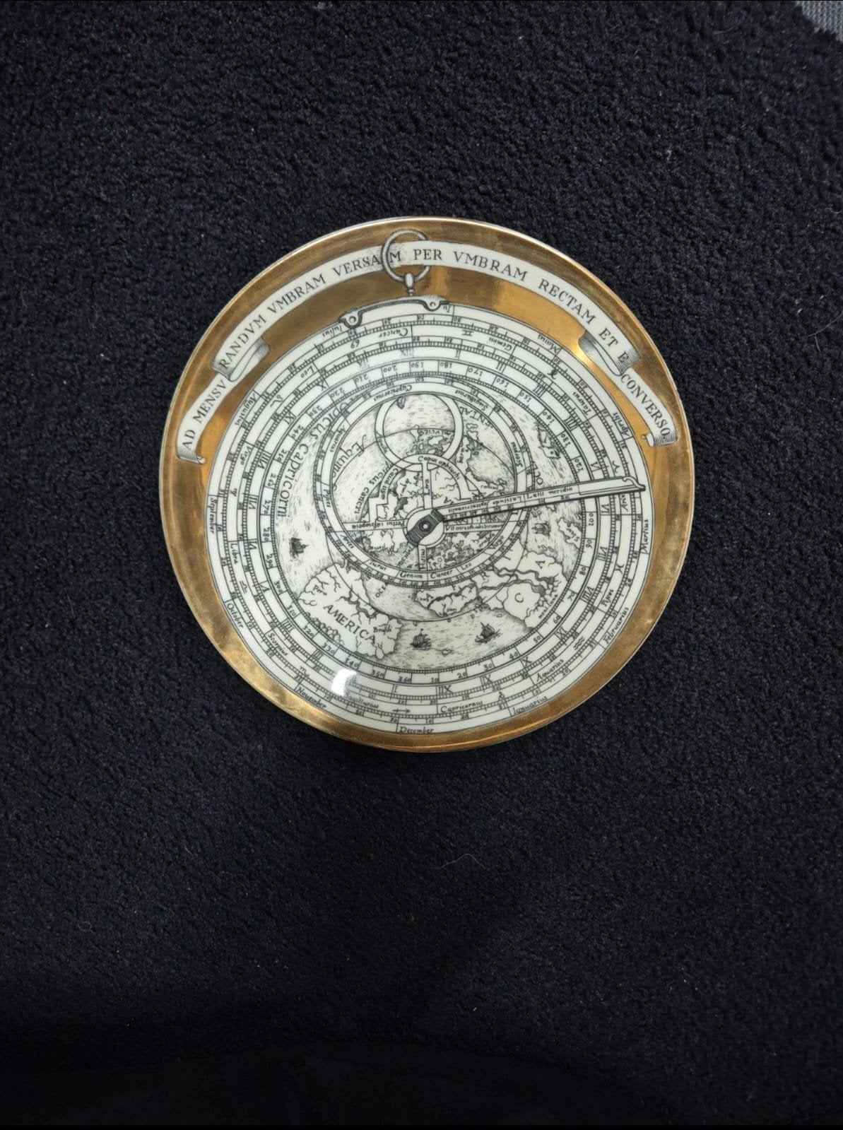 Fornasetti Wandbord "Astrolabio" No. 4, Ophalen of Verzenden