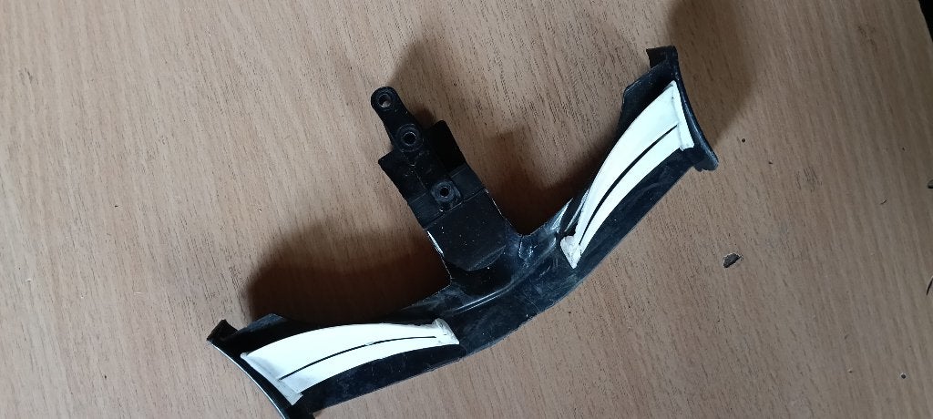 Voor en achter spoiler F1, Hobby en Vrije tijd, Ophalen of Verzenden, Gebruikt, Schaal 1:10, Auto onroad