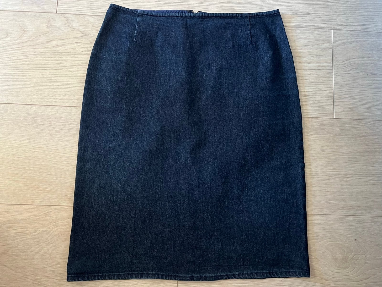 Donkerblauwe spijkerrok van United Colors of Benetton, Maat 38/40 (M), Blauw, Ophalen of Verzenden, Zo goed als nieuw
