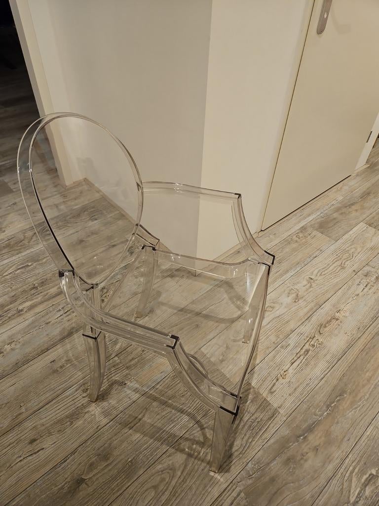 Kartell Louis Ghost stoelen Transparant 6stuks, Huis en Inrichting, Ophalen, Kunststof, Gebruikt, Overige kleuren