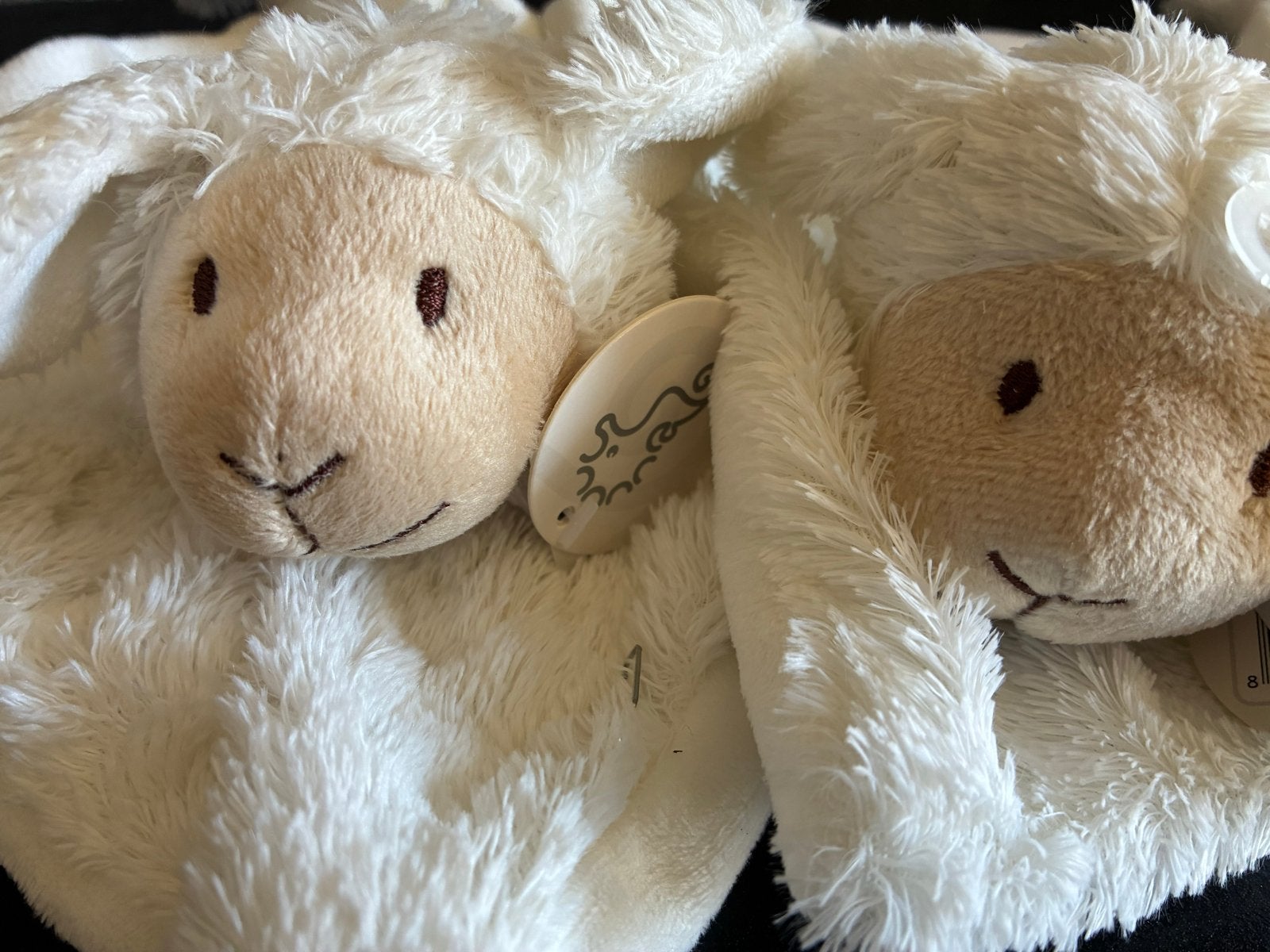 2x Schattige Lammetje Knuffeldoekjes - Zacht en Nieuw, Ophalen of Verzenden, Nieuw, Overige typen