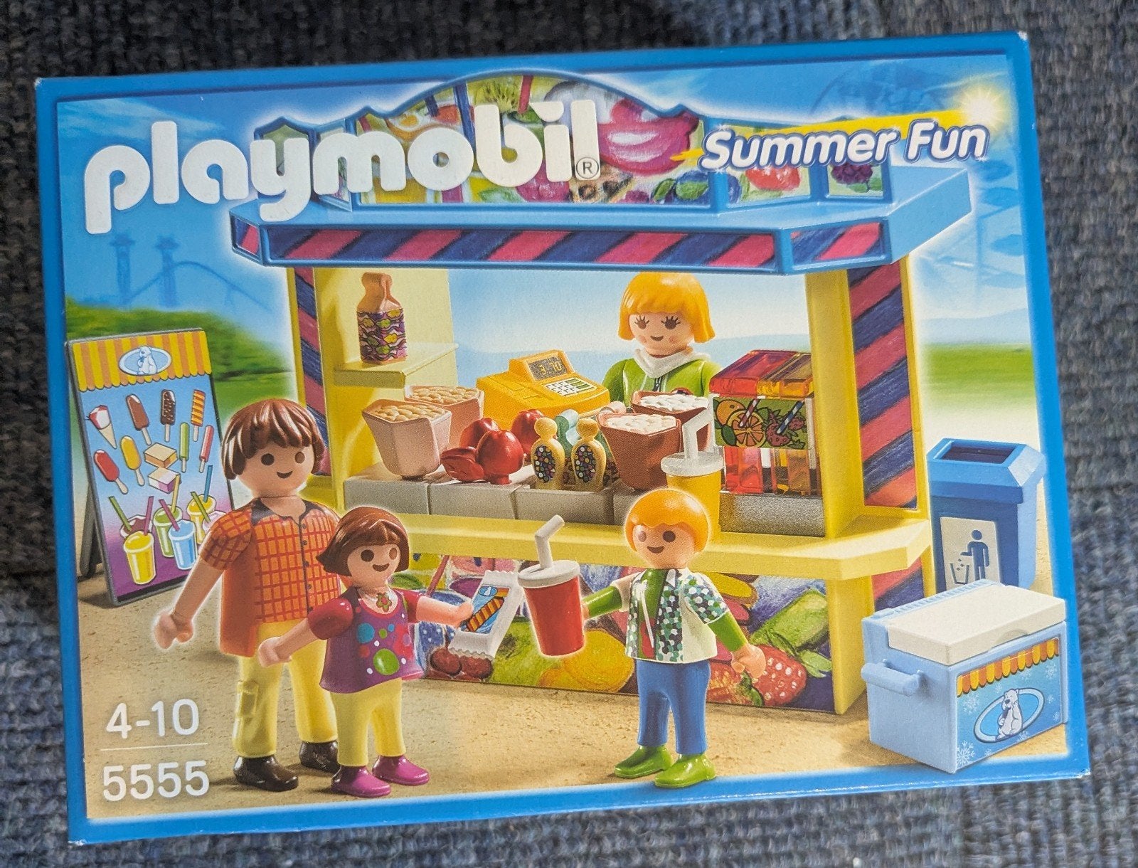 Playmobil Summer Fun 5555 Snackkraam, Complete set, Overige typen, Nieuw, Ophalen of Verzenden