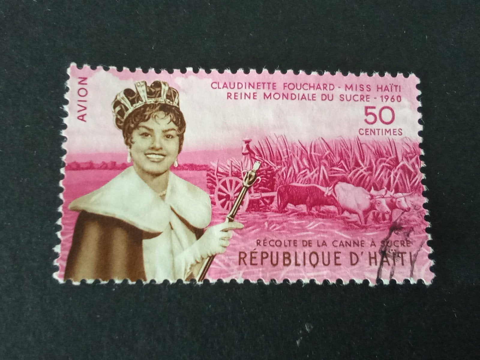 Haïti 21, Verzenden, Gestempeld, Midden-Amerika
