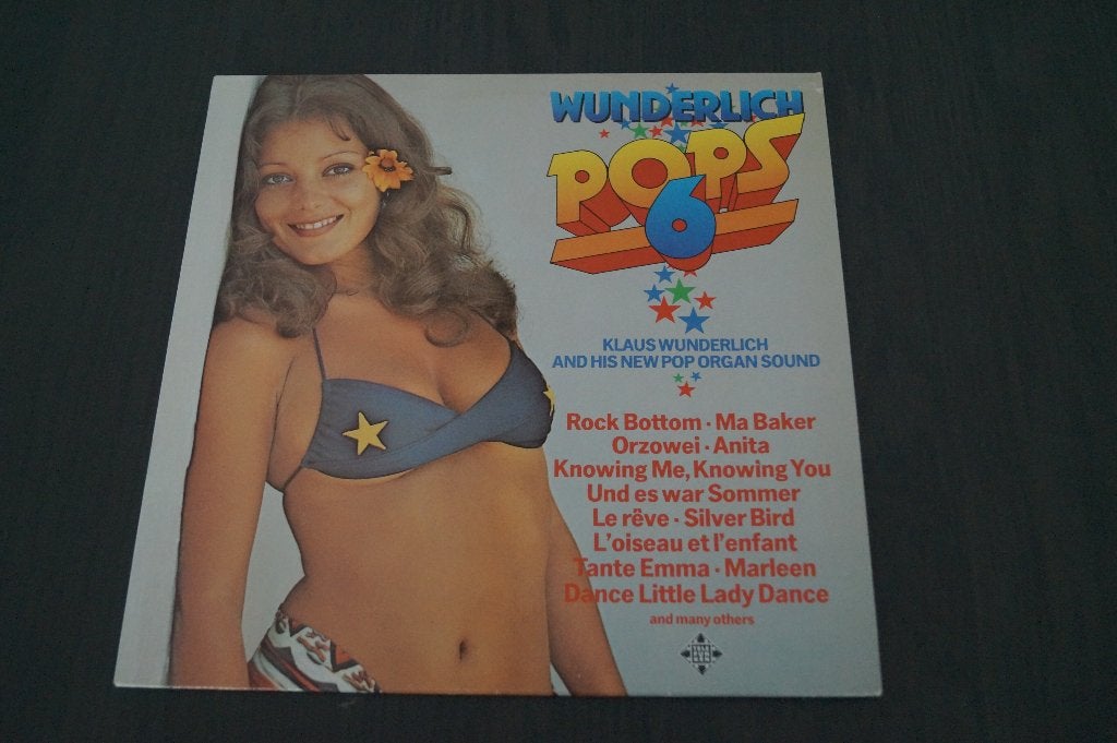 LP Klaus Wunderlich - Pops 6 - krasvrij 1552, Ophalen, LP, Pop, Zo goed als nieuw