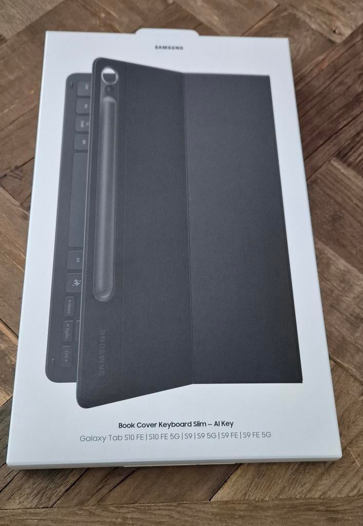 Samsung Galaxy Tab S9  book cover met keyboard, 11 inch, Nieuw, Bescherming voor- en achterkant, Ophalen of Verzenden