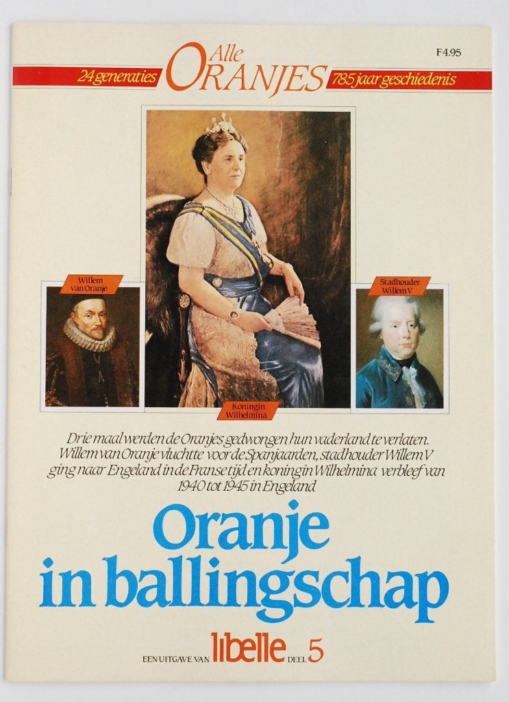 Boek: Oranje in ballingschap - Alle Oranjes deel 5