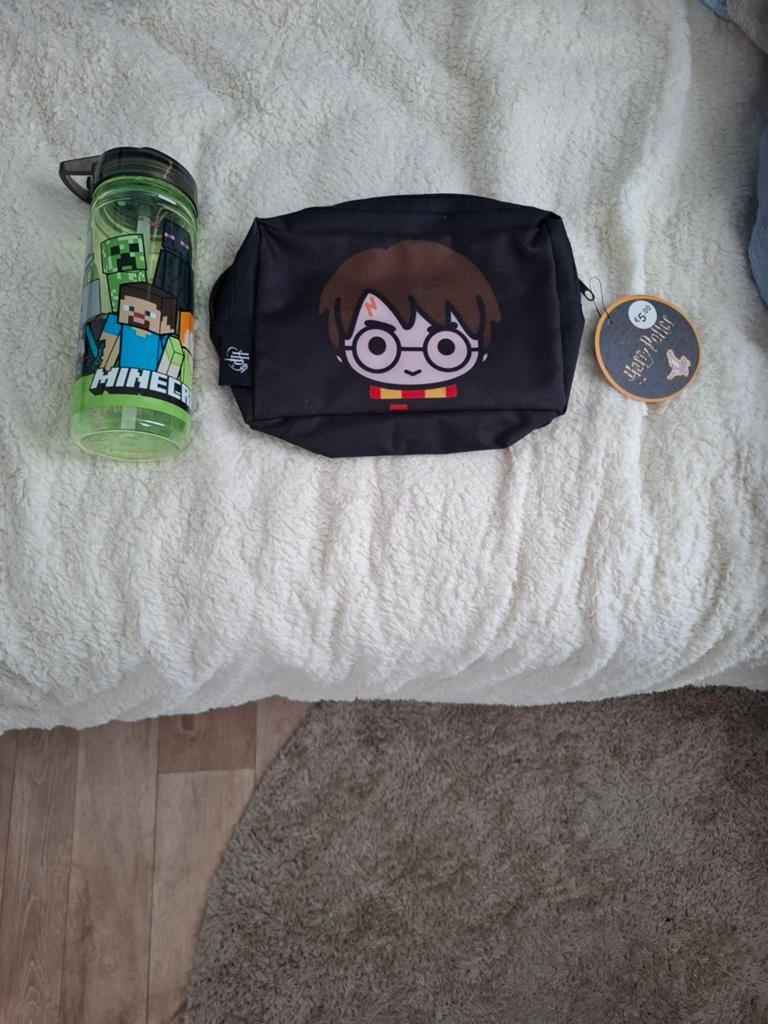 HARRY POTTER ETUI MINCRAFT DRINKFLES NIEUW ALLEBEI, Ophalen, Nieuw