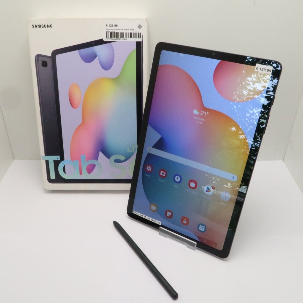 Samsung Galaxy Tab S6 Lite 64GB Wifi | in Nette Staat, Computers en Software, Android Tablets, Samsung, Gebruikt, Support@Samsung.com