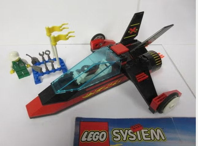 6580 Town, Lego System, Land Jet 7 met bouwtekening, Ophalen of Verzenden, Zo goed als nieuw, Complete set, Lego