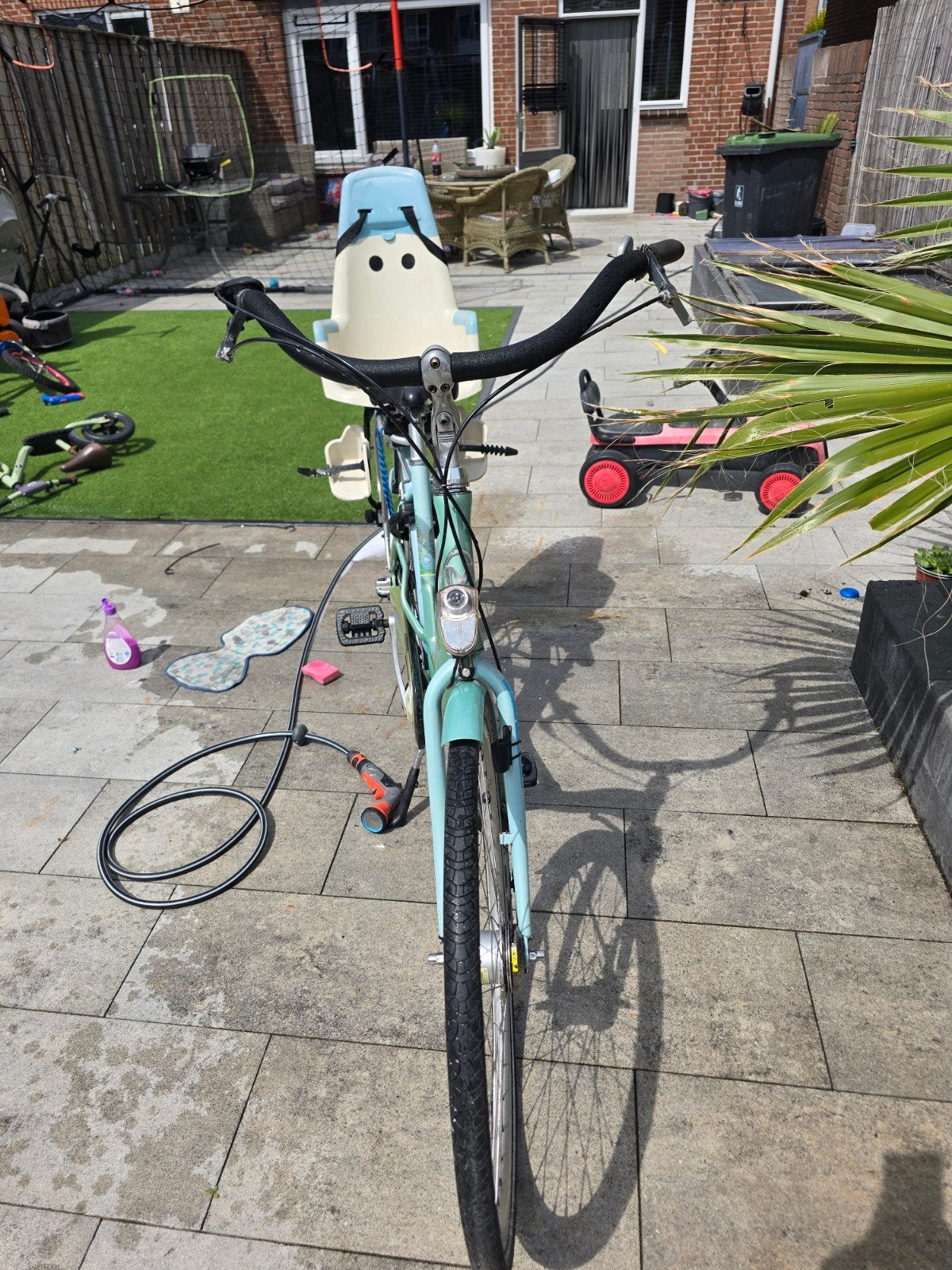 Moederfiets met stoeltje, Ophalen of Verzenden