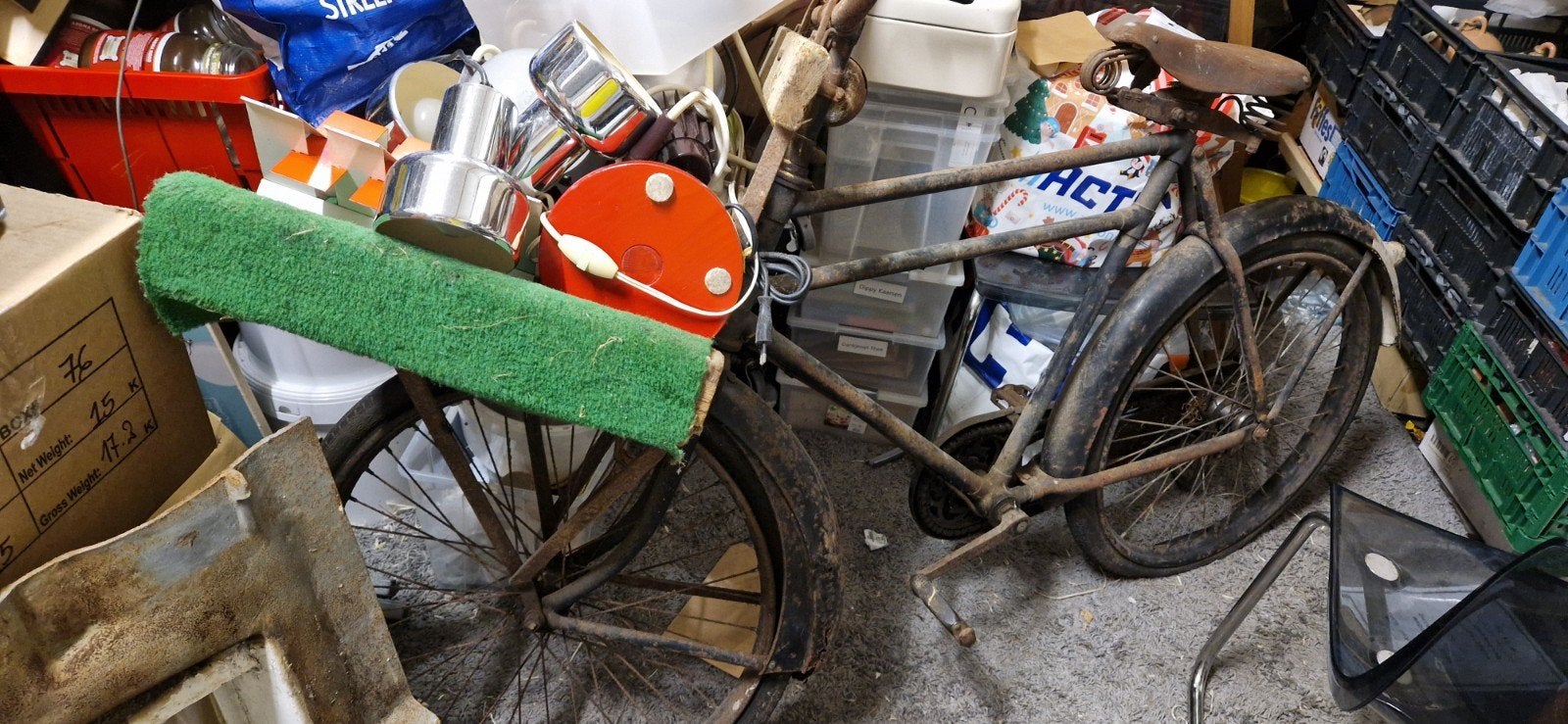 Oude herenfiets / bakkersfiets - Opknapper, Ophalen, Gebruikt, Overige merken
