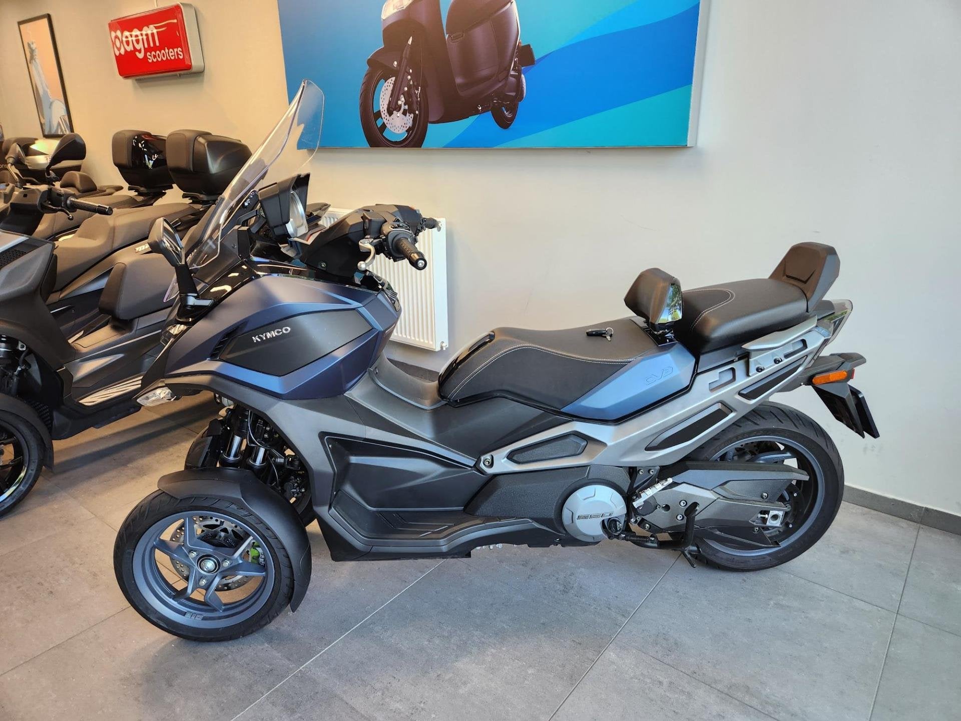 Kymco CV3 550i 2025 7313KM RIJKLAAR GARANTIE, Kymco, Overig, Gebruikt, Bedrijf