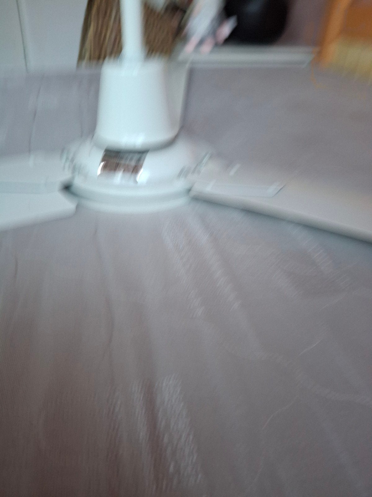 Plafondventilator met vaste afstandsbediening - 142cm, Ophalen, Ventilator met afstandsbediening, Gebruikt, Plafondventilator