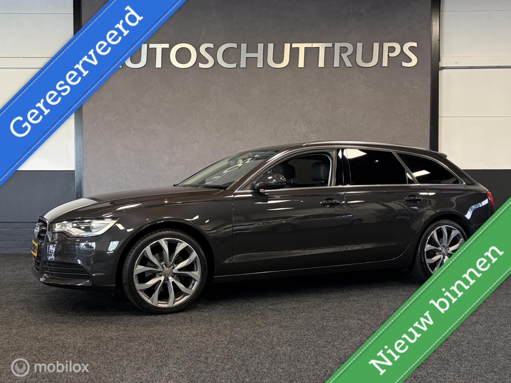 Audi A6 Avant 2.0 TFSI Pro Line Plus DAKJE / NAVI / 4-ZONE C, Auto's, Euro 5, 15 km/l, Gebruikt, Zwart