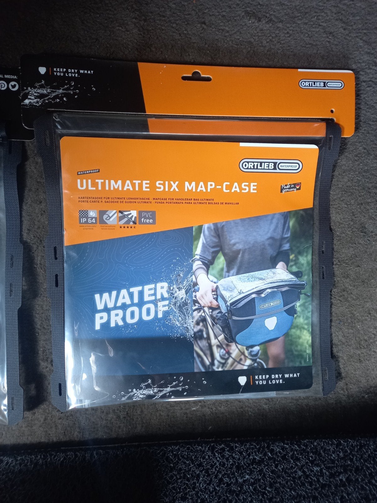 Ortlieb Ultimate Six Map-Case , waterdichte kaarthoes., Fietsen en Brommers, Ophalen, Nieuw, Ortlieb
