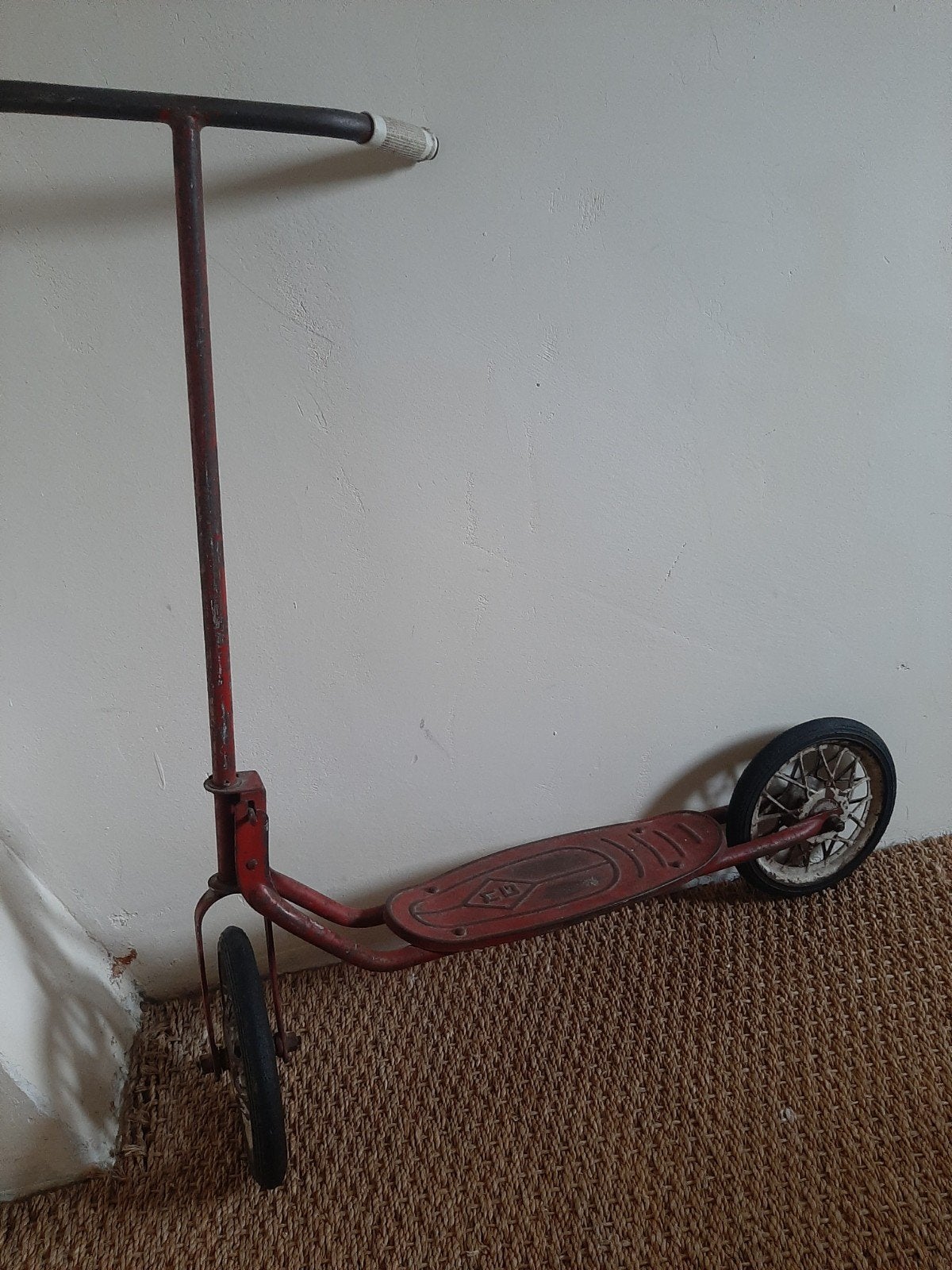 Vintage step MG. Kinderstep oud., Antiek en Kunst, Ophalen of Verzenden