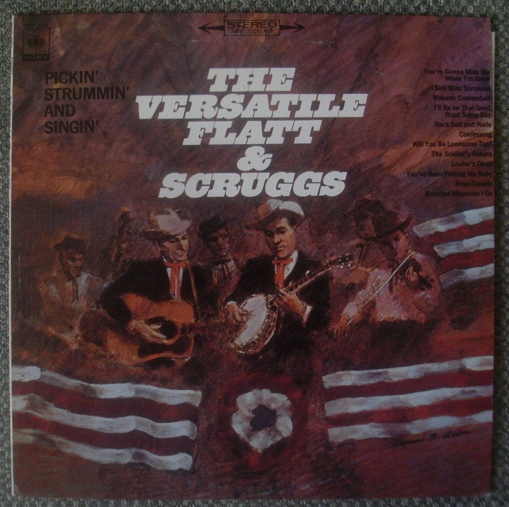 Versatile Flatt & Scruggs - Pickin', Strummin' and Singin', LP, Ophalen of Verzenden, Zo goed als nieuw, 12 inch
