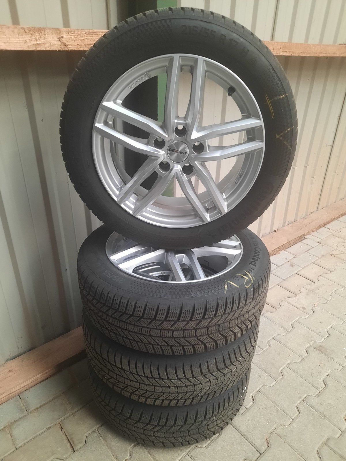 17 inch velgen 5×112 DEZENT VW PASSAT SKODA SUPERB AUDI SEAT, Auto-onderdelen, Banden en Velgen, 17 inch, Personenwagen, Gebruikt