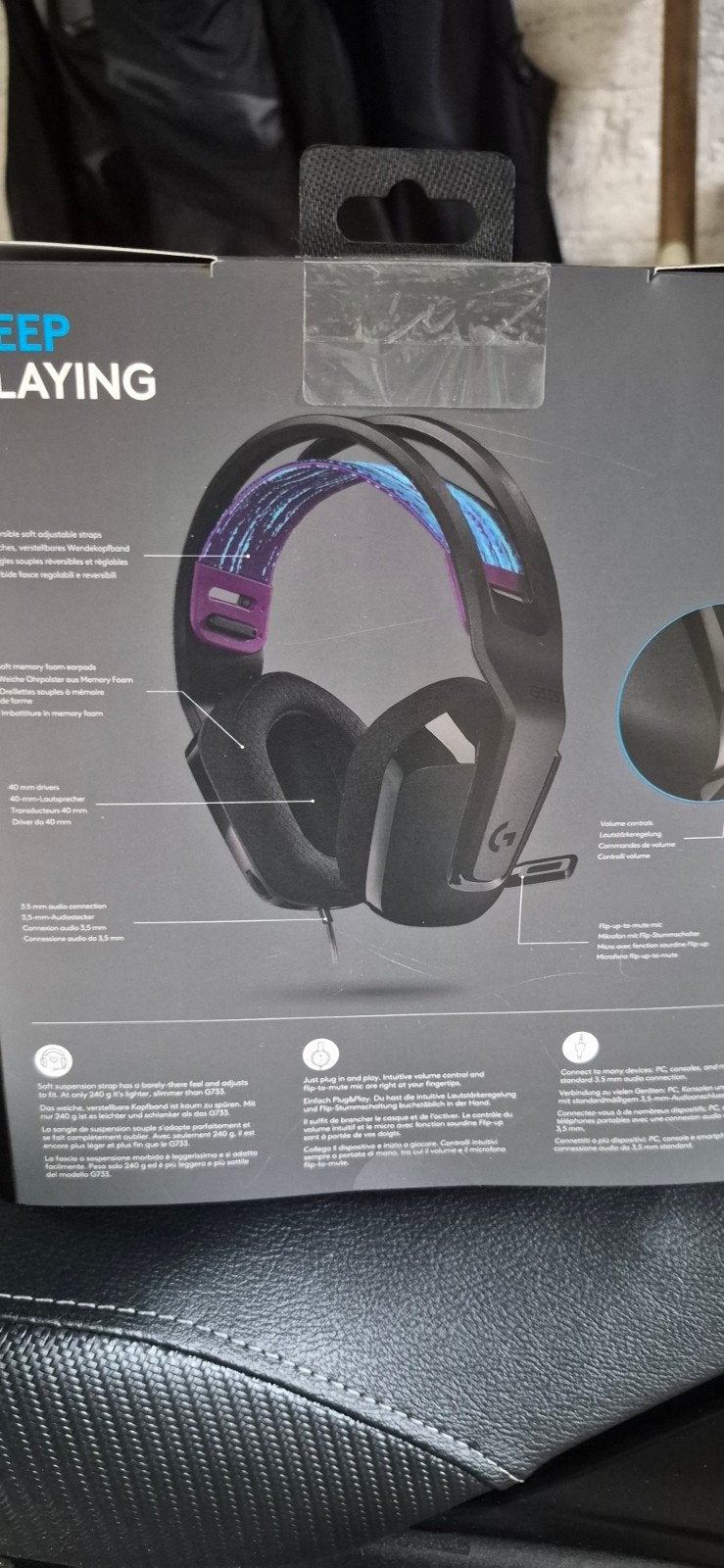 Logitech G335 Bedrade Gaming Headset - Nieuw in doos, Computers en Software, Ophalen, Logitech, Nieuw, Over-ear