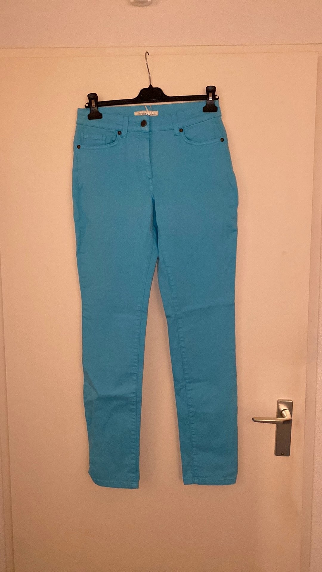 Nieuw mooie broek maat 36 merk Stroke by Berry Tielens, Kleding | Dames, Broeken en Pantalons, Blauw, Nieuw, Ophalen of Verzenden