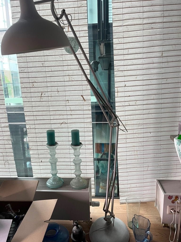design staande lamp(en), Ophalen, Industrieel design, Zo goed als nieuw, Metaal