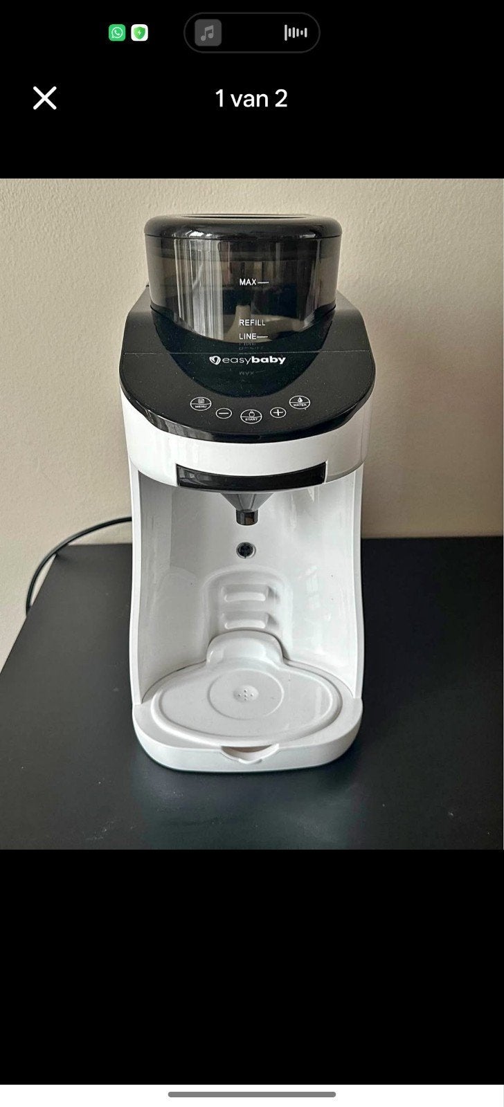 Easybaby milk maker, Kinderen en Baby's, Babyvoeding en Toebehoren, Ophalen of Verzenden, Zo goed als nieuw, Flessen- of potjesverwarmer