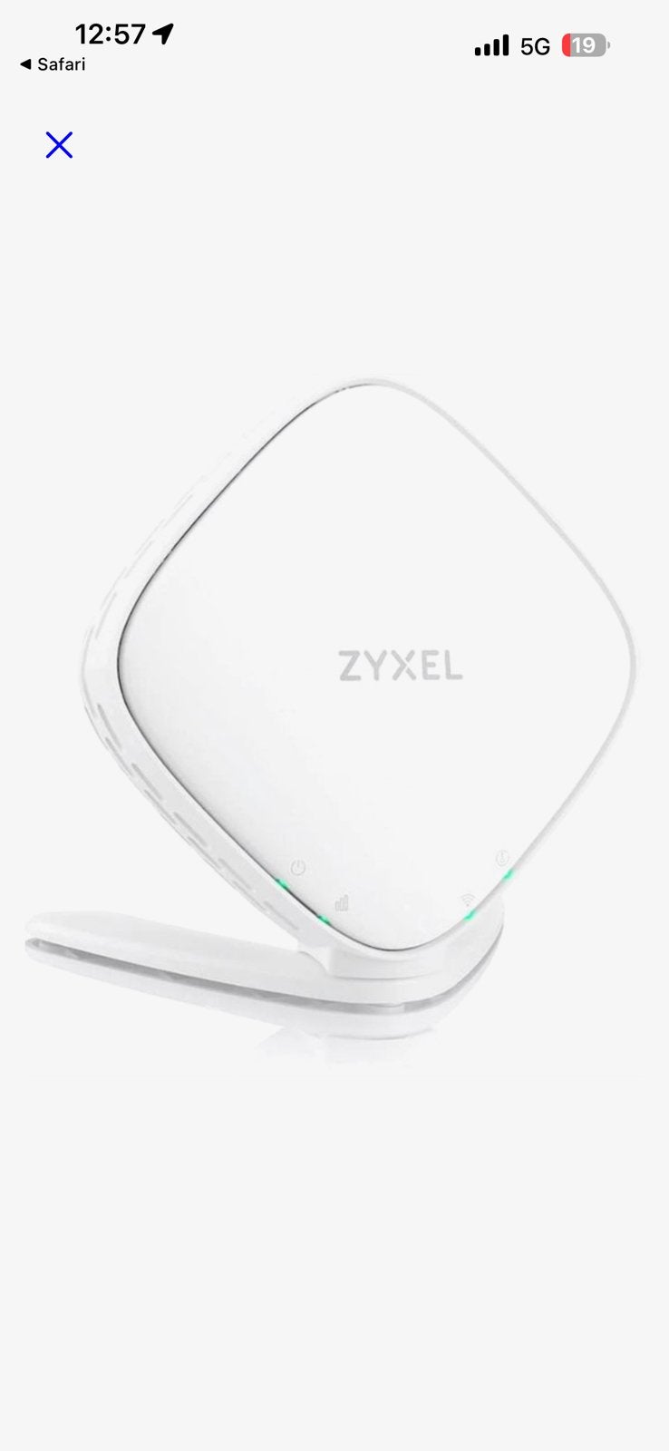 Wifi versterker odido zyxel 5600WX, Ophalen of Verzenden, Zo goed als nieuw