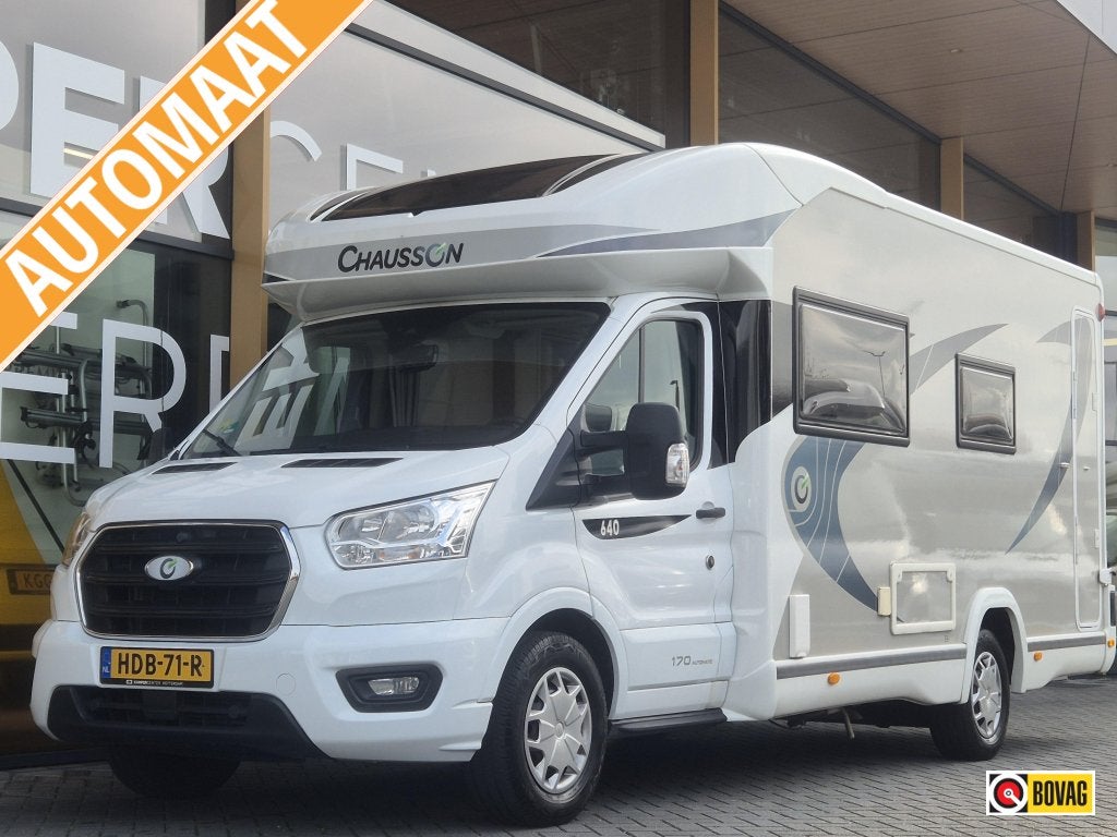 Chausson Titanium 640 Automaat Face to face, Caravans en Kamperen, Automaat, Startonderbreker, Ford, 6 tot 7 meter