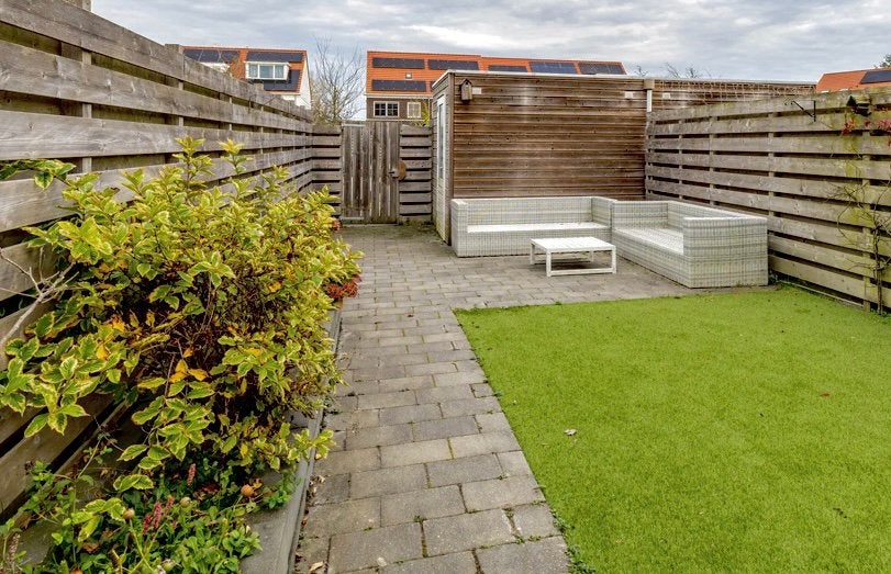 Antraciete tegels 45m2, Tuin en Terras, Ophalen, Gebruikt