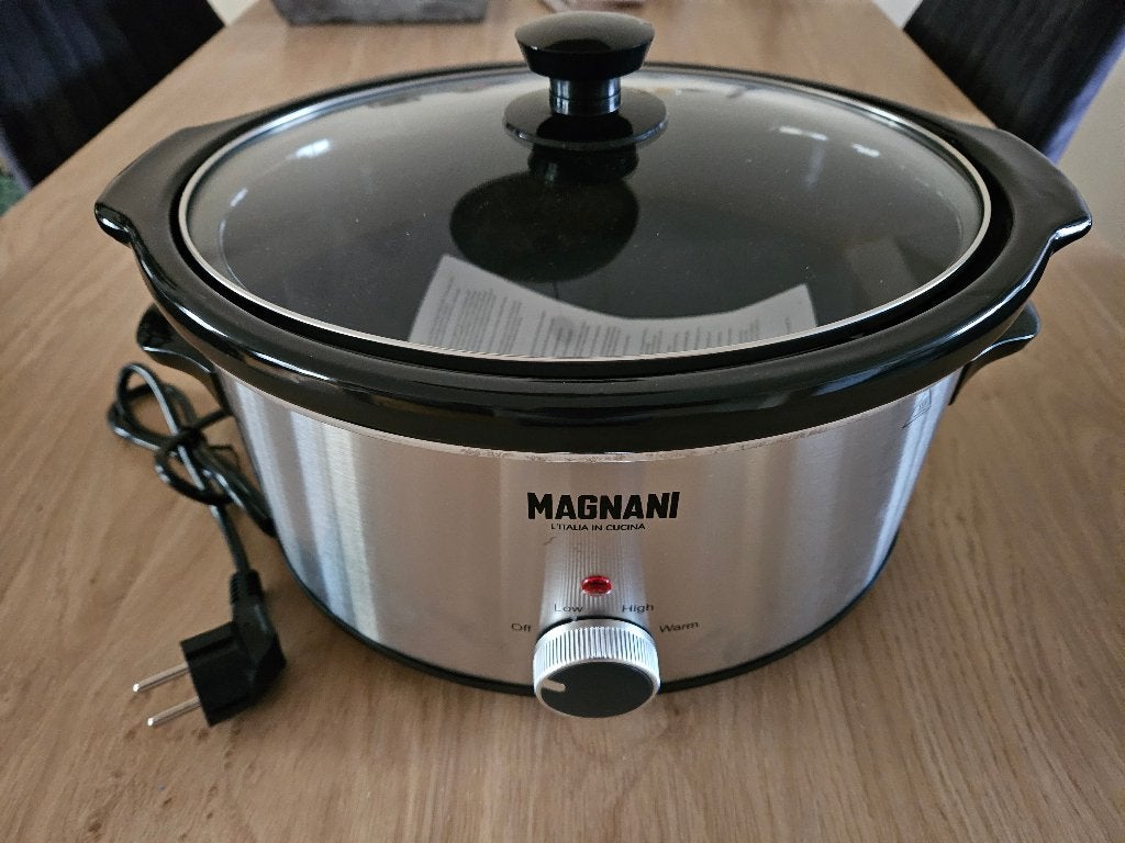 Slowcooker Magnani, Nieuw, 5 liter, Ophalen of Verzenden, Nieuw
