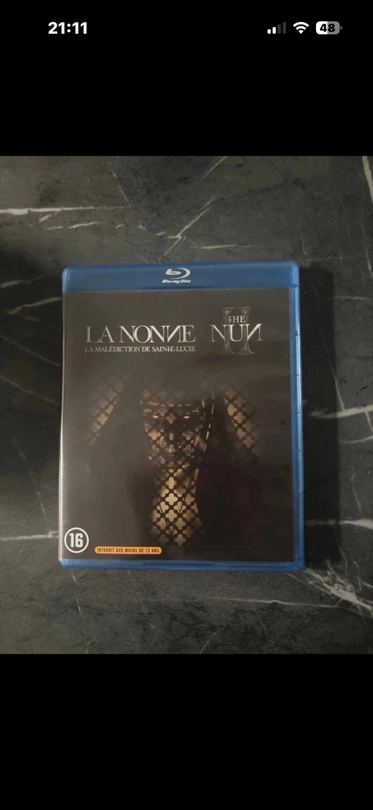 The nun 2 nina, Cd's en Dvd's, Verzenden, Zo goed als nieuw, Horror